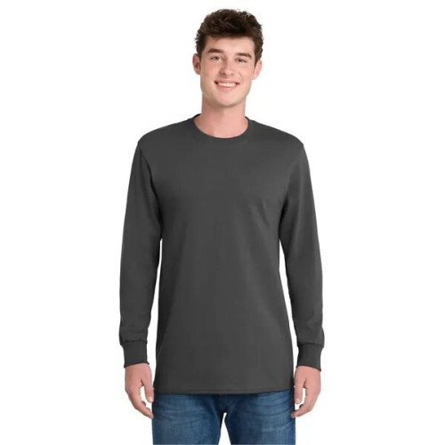 Port & Co Long Sleeve Essential Tee.