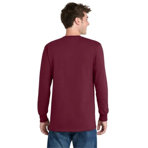 Port & Co Long Sleeve Essential Tee.