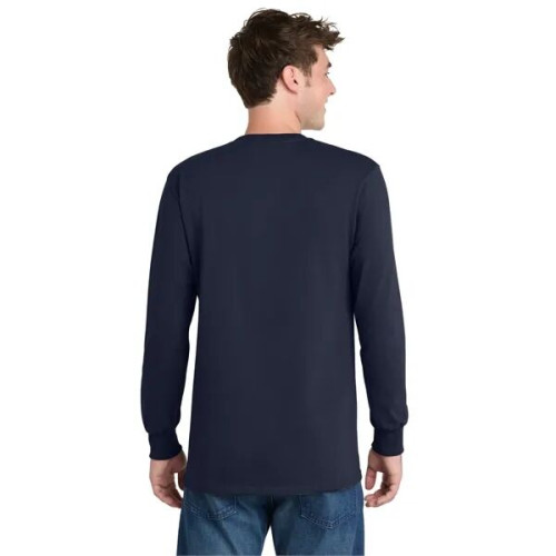Port & Co Long Sleeve Essential Tee.