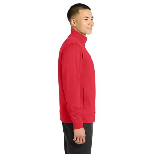 Sport-Tek Sport-Wick Fleece Full-Zip Jacket.