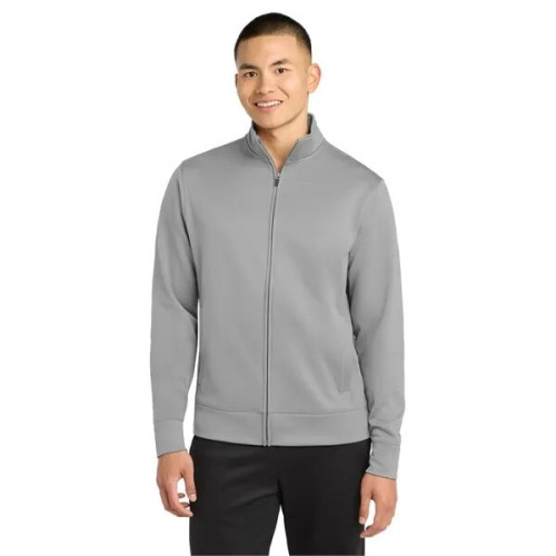 Sport-Tek Sport-Wick Fleece Full-Zip Jacket.
