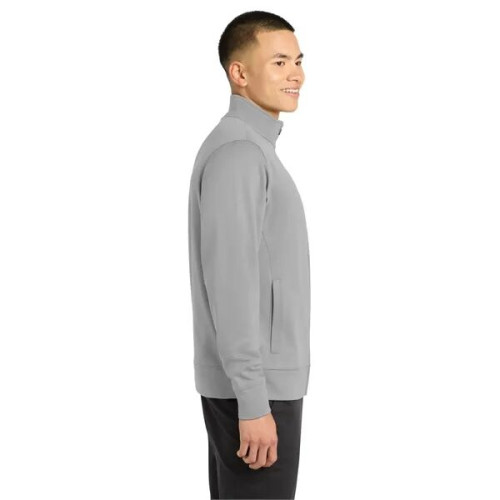 Sport-Tek Sport-Wick Fleece Full-Zip Jacket.