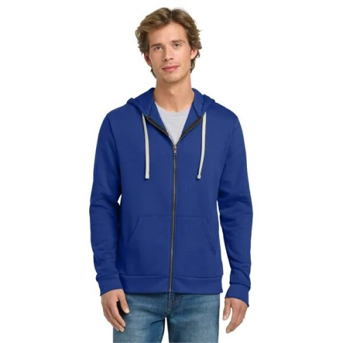 Next Level Apparel Adult Santa Barbara Zip Hoodie.