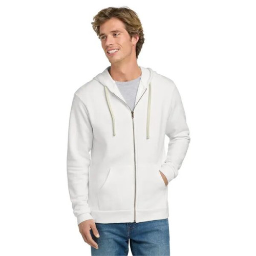 Next Level Apparel Adult Santa Barbara Zip Hoodie.