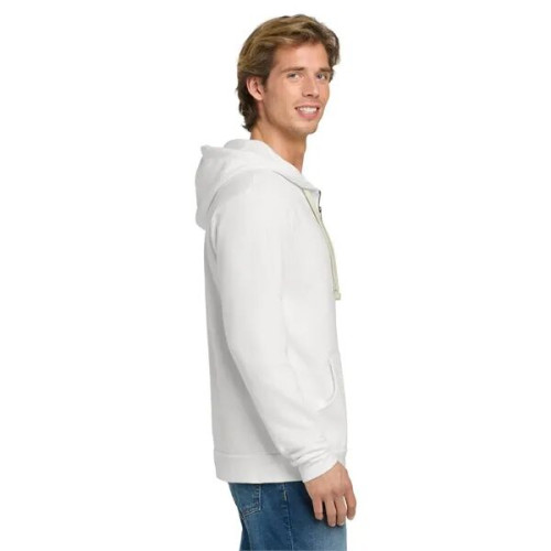 Next Level Apparel Adult Santa Barbara Zip Hoodie.