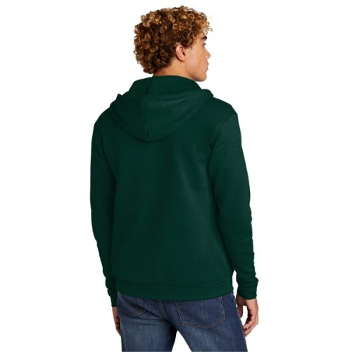 Next Level Apparel Adult Santa Barbara Zip Hoodie.