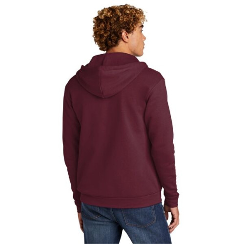 Next Level Apparel Adult Santa Barbara Zip Hoodie.