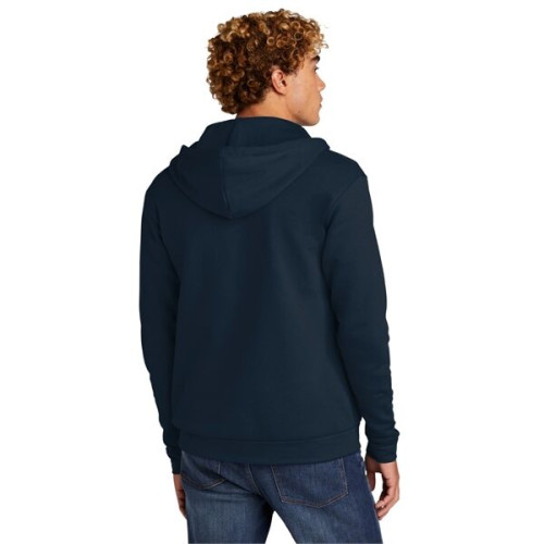 Next Level Apparel Adult Santa Barbara Zip Hoodie.