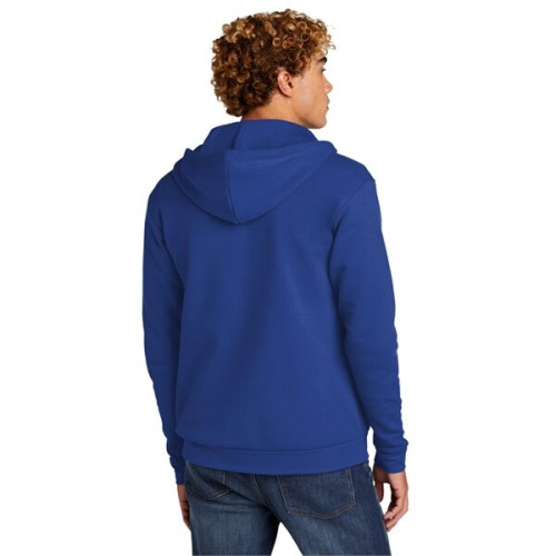 Next Level Apparel Adult Santa Barbara Zip Hoodie.