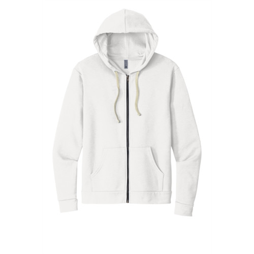 Next Level Apparel Adult Santa Barbara Zip Hoodie.