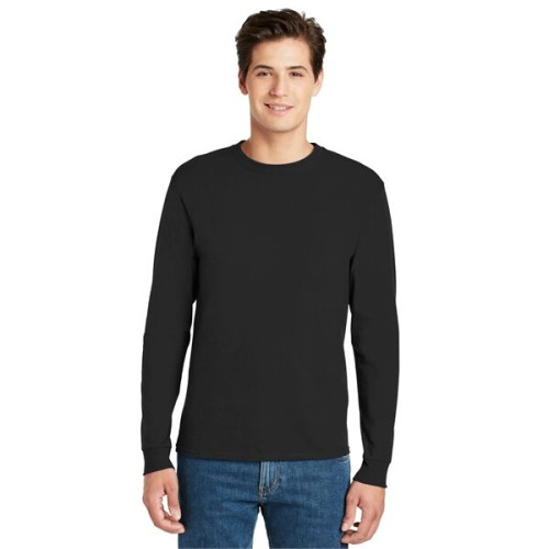 Hanes - Authentic 100% Cotton Long Sleeve T-Shirt.