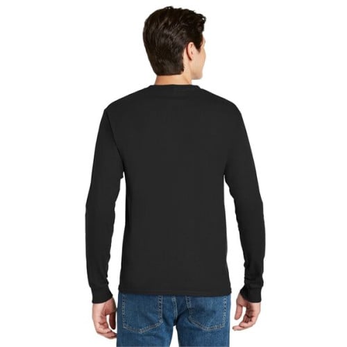 Hanes - Authentic 100% Cotton Long Sleeve T-Shirt.