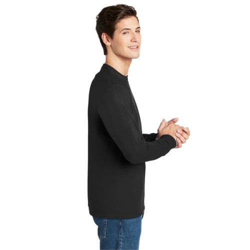 Hanes - Authentic 100% Cotton Long Sleeve T-Shirt.