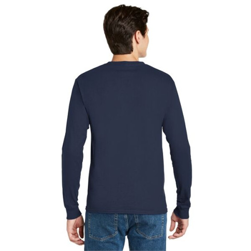 Hanes - Authentic 100% Cotton Long Sleeve T-Shirt.