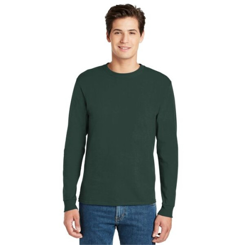 Hanes - Authentic 100% Cotton Long Sleeve T-Shirt.