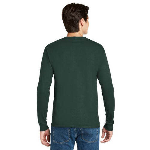 Hanes - Authentic 100% Cotton Long Sleeve T-Shirt.