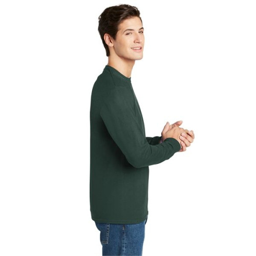 Hanes - Authentic 100% Cotton Long Sleeve T-Shirt.