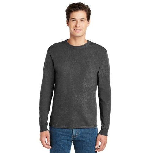 Hanes - Authentic 100% Cotton Long Sleeve T-Shirt.