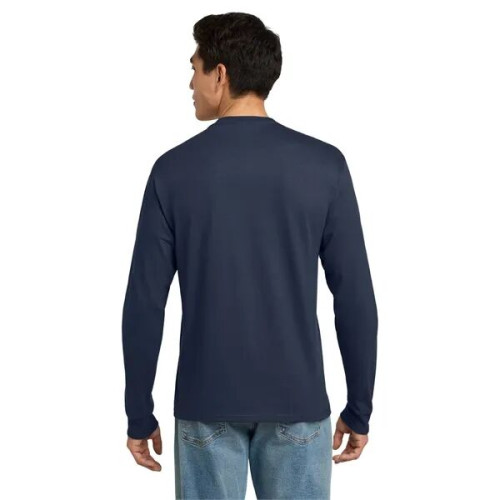 Hanes - Authentic 100% Cotton Long Sleeve T-Shirt.