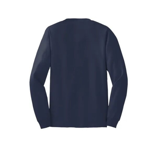 Hanes - Authentic 100% Cotton Long Sleeve T-Shirt.