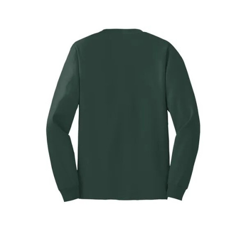 Hanes - Authentic 100% Cotton Long Sleeve T-Shirt.