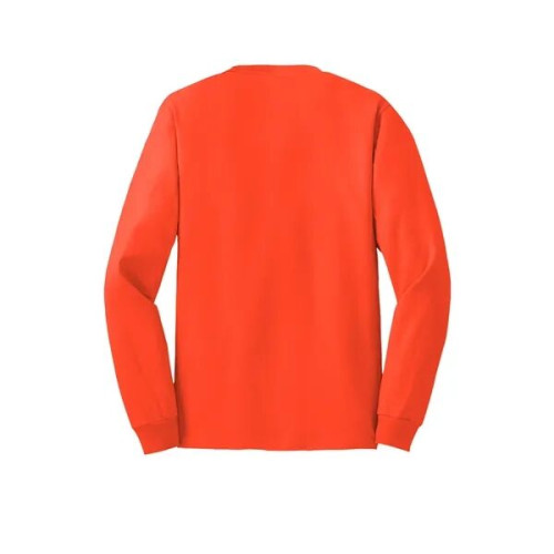 Hanes - Authentic 100% Cotton Long Sleeve T-Shirt.