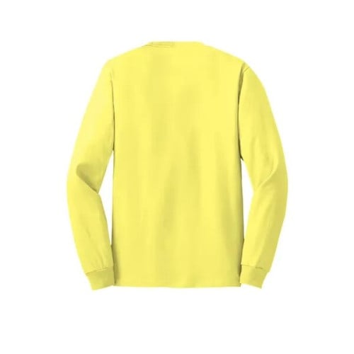 Hanes - Authentic 100% Cotton Long Sleeve T-Shirt.