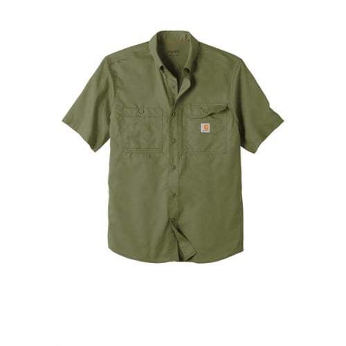 Carhartt Force Ridgefield Solid Short Sleeve Shirt.