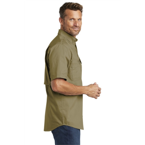 Carhartt Force Ridgefield Solid Short Sleeve Shirt.