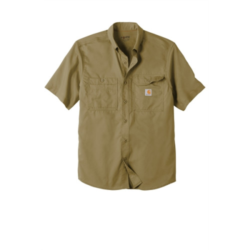 Carhartt Force Ridgefield Solid Short Sleeve Shirt.