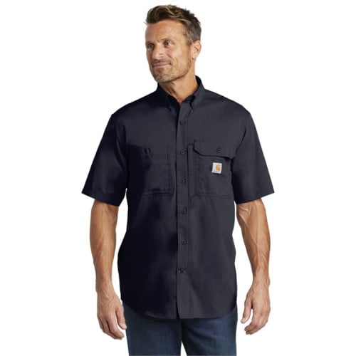Carhartt Force Ridgefield Solid Short Sleeve Shirt.