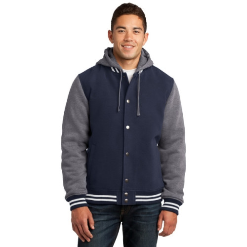Sport-Tek Insulated Letterman Jacket.