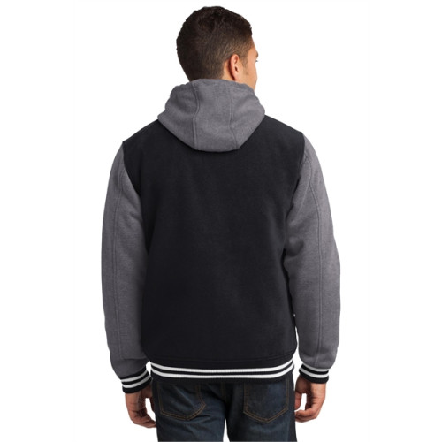 Sport-Tek Insulated Letterman Jacket.