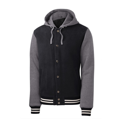 Sport-Tek Insulated Letterman Jacket.