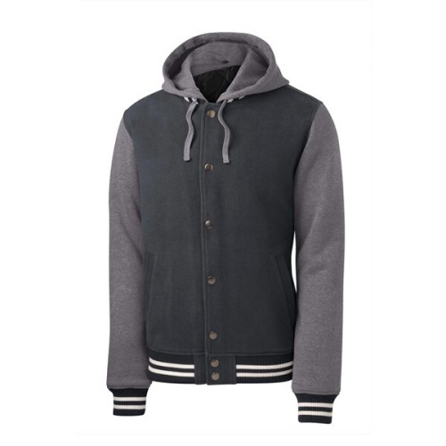 Sport-Tek Insulated Letterman Jacket.