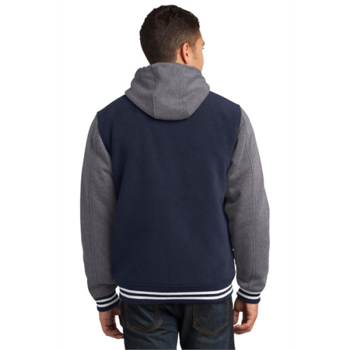 Sport-Tek Insulated Letterman Jacket.