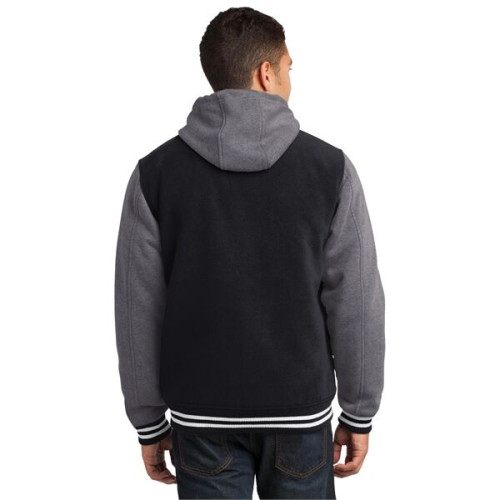 Sport-Tek Insulated Letterman Jacket.