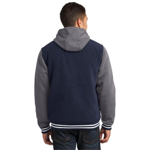 Sport-Tek Insulated Letterman Jacket.