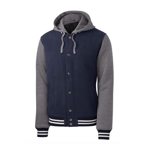 Sport-Tek Insulated Letterman Jacket.