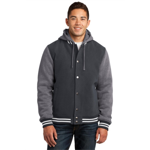 Sport-Tek Insulated Letterman Jacket.