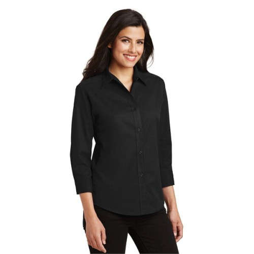 Port Authority Women's 3/4-Sleeve Easy Care Shirt.