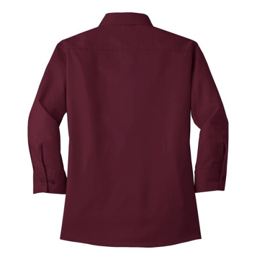 Port Authority Women's 3/4-Sleeve Easy Care Shirt.