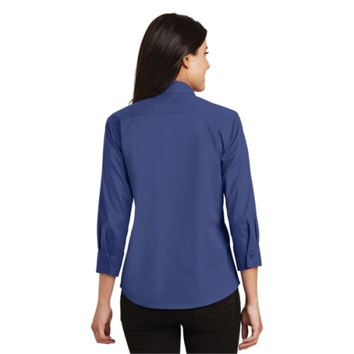 Port Authority Women's 3/4-Sleeve Easy Care Shirt.