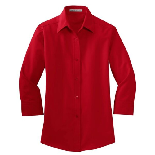 Port Authority Women's 3/4-Sleeve Easy Care Shirt.