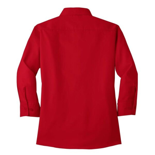 Port Authority Women's 3/4-Sleeve Easy Care Shirt.
