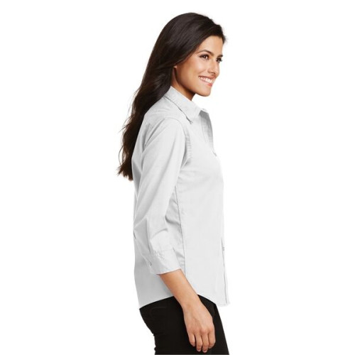 Port Authority Women's 3/4-Sleeve Easy Care Shirt.