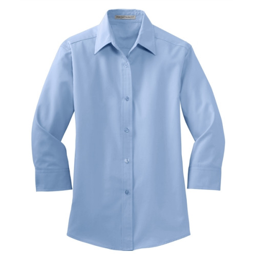 Port Authority Women's 3/4-Sleeve Easy Care Shirt.