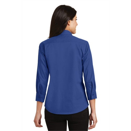 Port Authority Women's 3/4-Sleeve Easy Care Shirt.