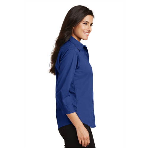 Port Authority Women's 3/4-Sleeve Easy Care Shirt.