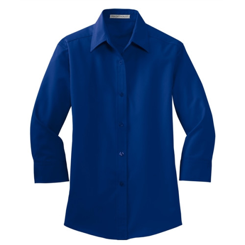 Port Authority Women's 3/4-Sleeve Easy Care Shirt.